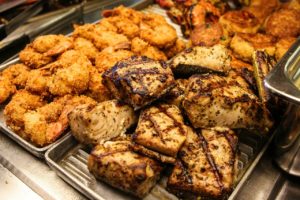 Chicken Beef Fried Roasted Flame  - rstamats / Pixabay