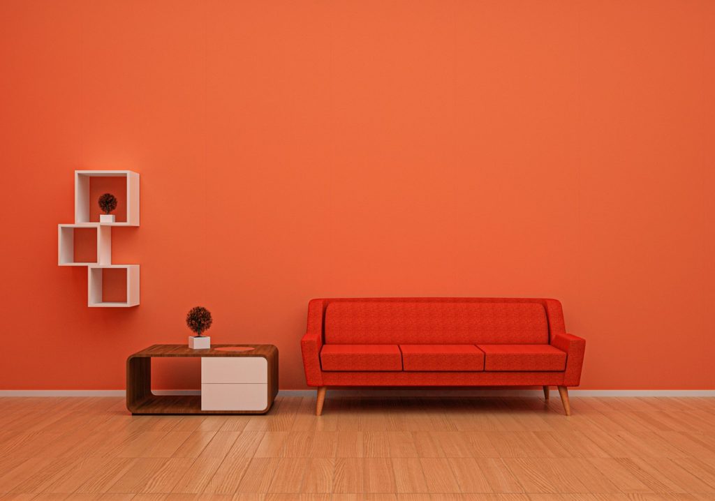 Sofa Orange Cushion Furniture Sofa  - CAMACHO03 / Pixabay
