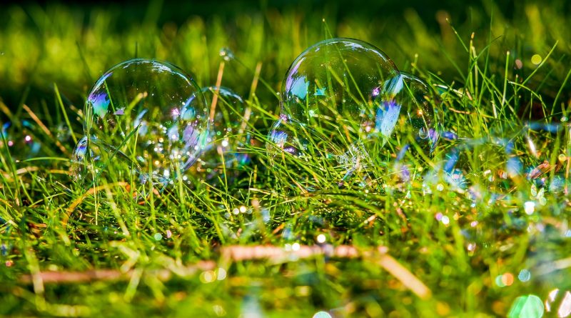 Bubbles Soap Grass Garden Shiny  - mvphotoct / Pixabay