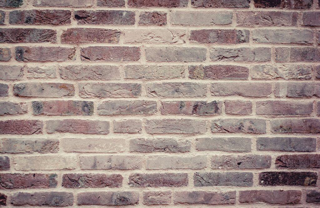 bricks, wall, stones